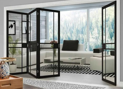 Glass Partition Installation in Commercial Interior Space